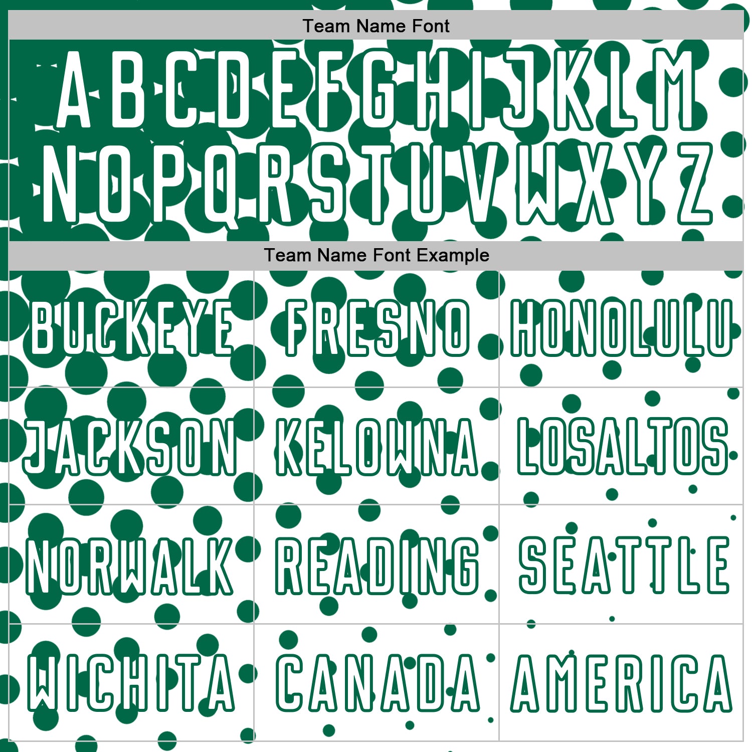 Custom White Kelly Green Modern Polka Dot Sublimation Soccer Uniform Jersey