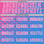 Custom Powder Blue Pink-White Modern Polka Dot Sublimation Soccer Uniform Jersey