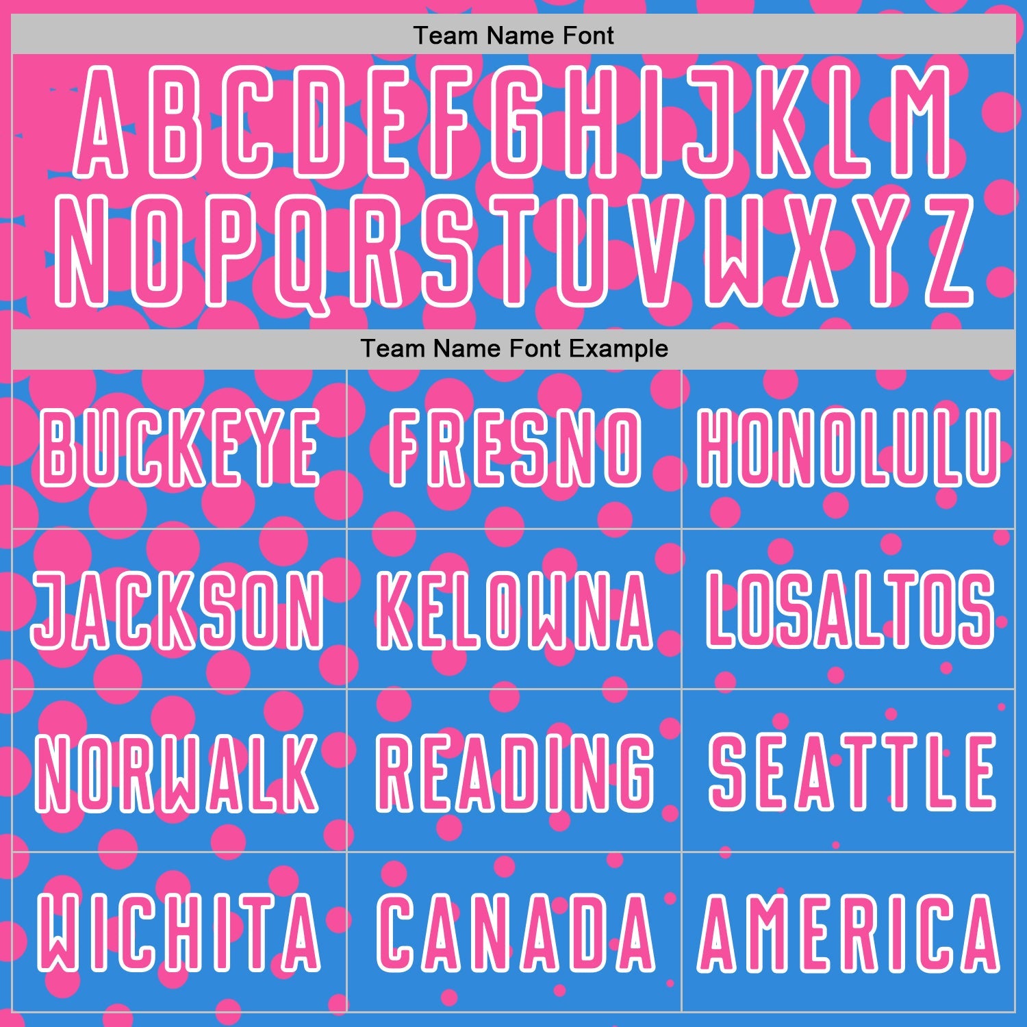 Custom Powder Blue Pink-White Modern Polka Dot Sublimation Soccer Uniform Jersey