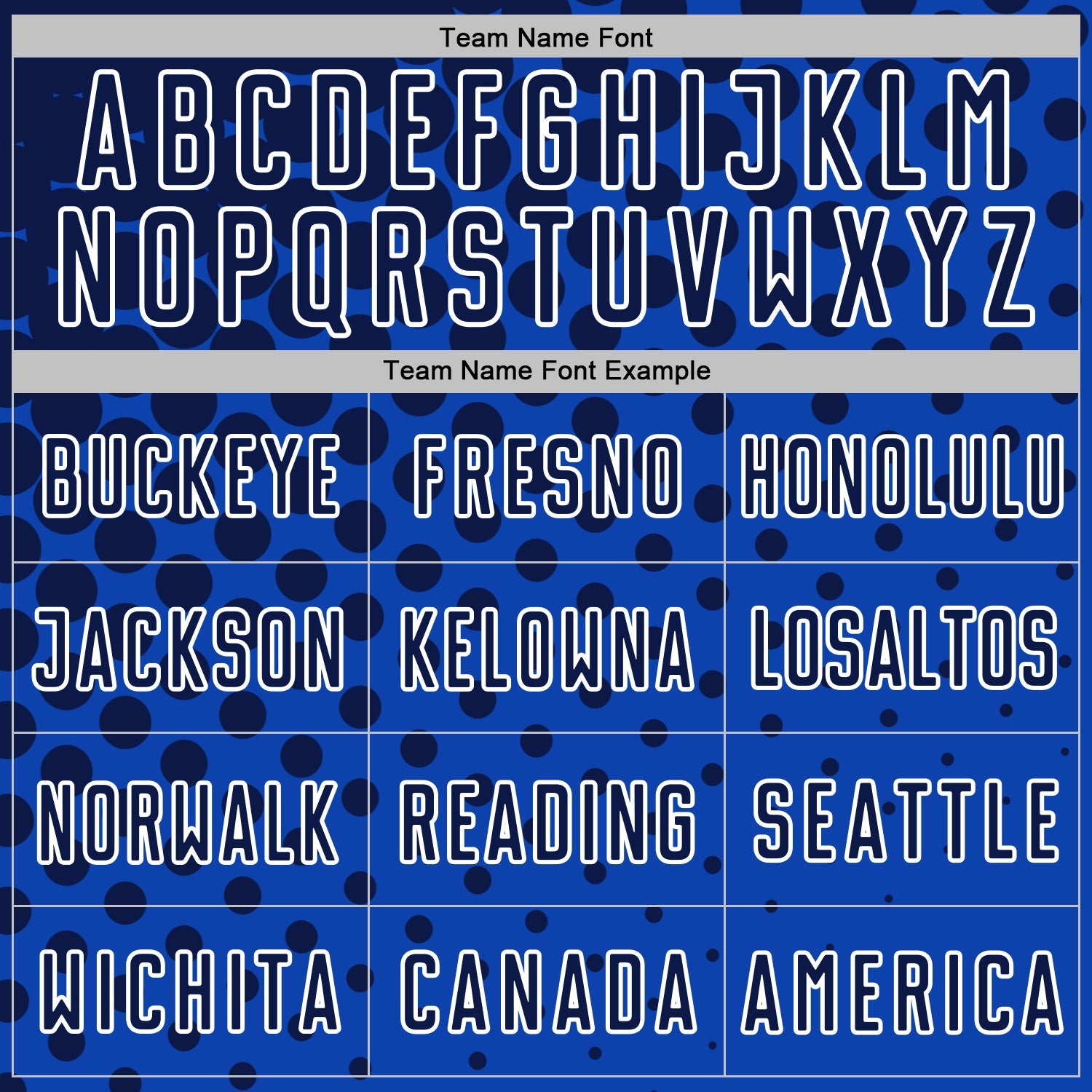 Custom Thunder Blue Navy-White Modern Polka Dot Sublimation Soccer Uniform Jersey