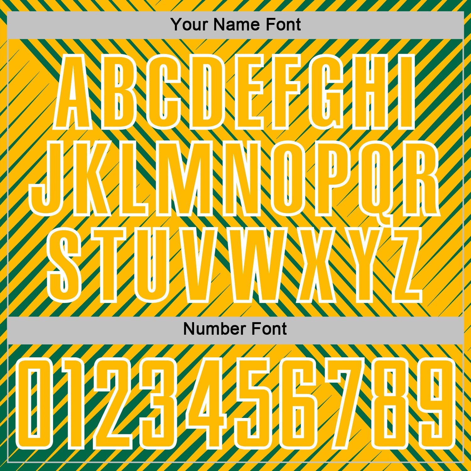 Custom Kelly Green Gold-White Line Sublimation Soccer Uniform Jersey