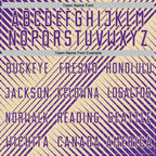 Custom Purple Cream Line Sublimation Soccer Uniform Jersey