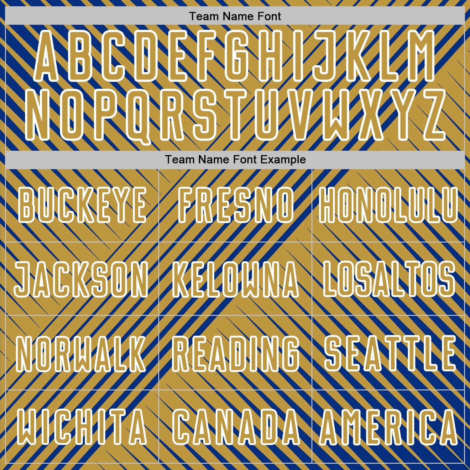 Custom Royal Old Gold-White Line Sublimation Soccer Uniform Jersey