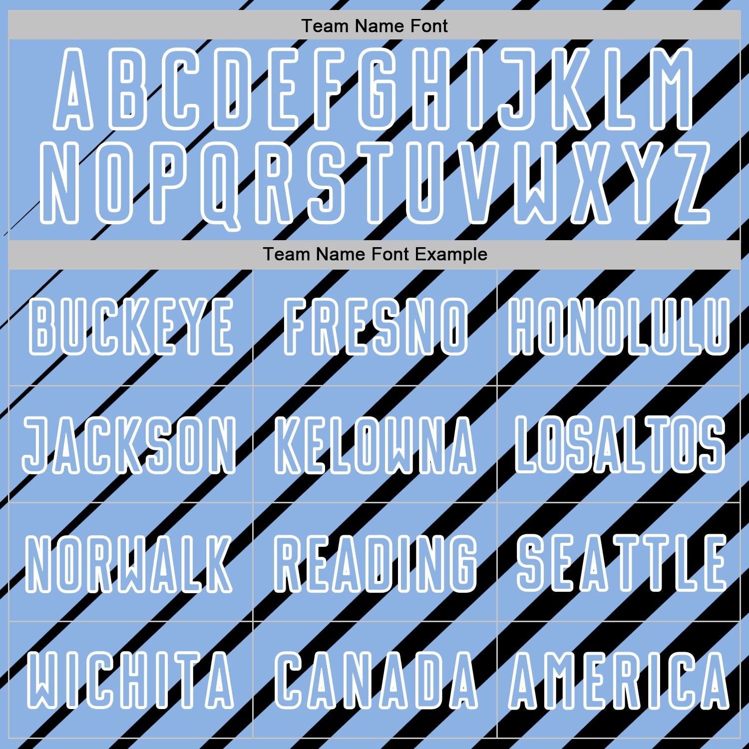 Custom Black Light Blue-White Lines Sublimation Soccer Uniform Jersey