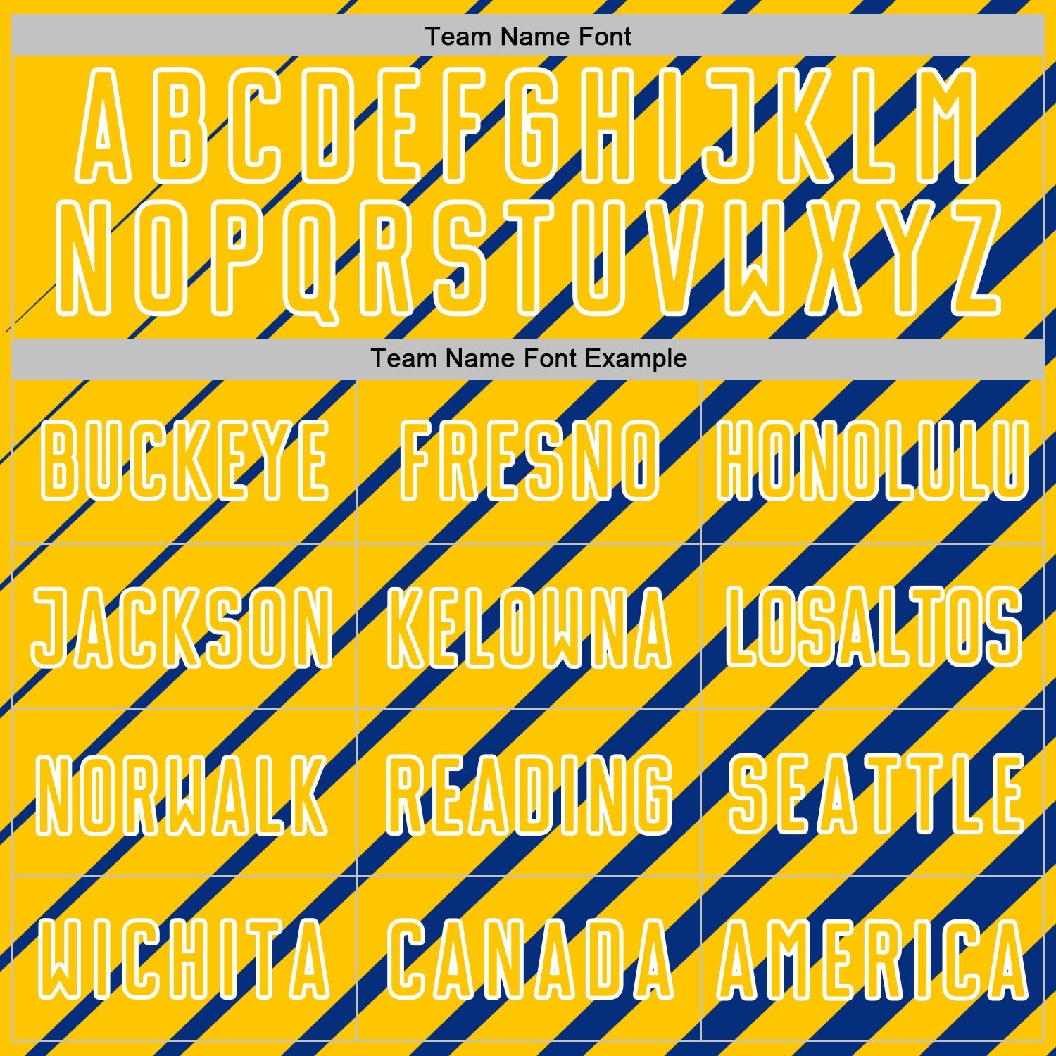 Custom Royal Yellow-White Lines Sublimation Soccer Uniform Jersey