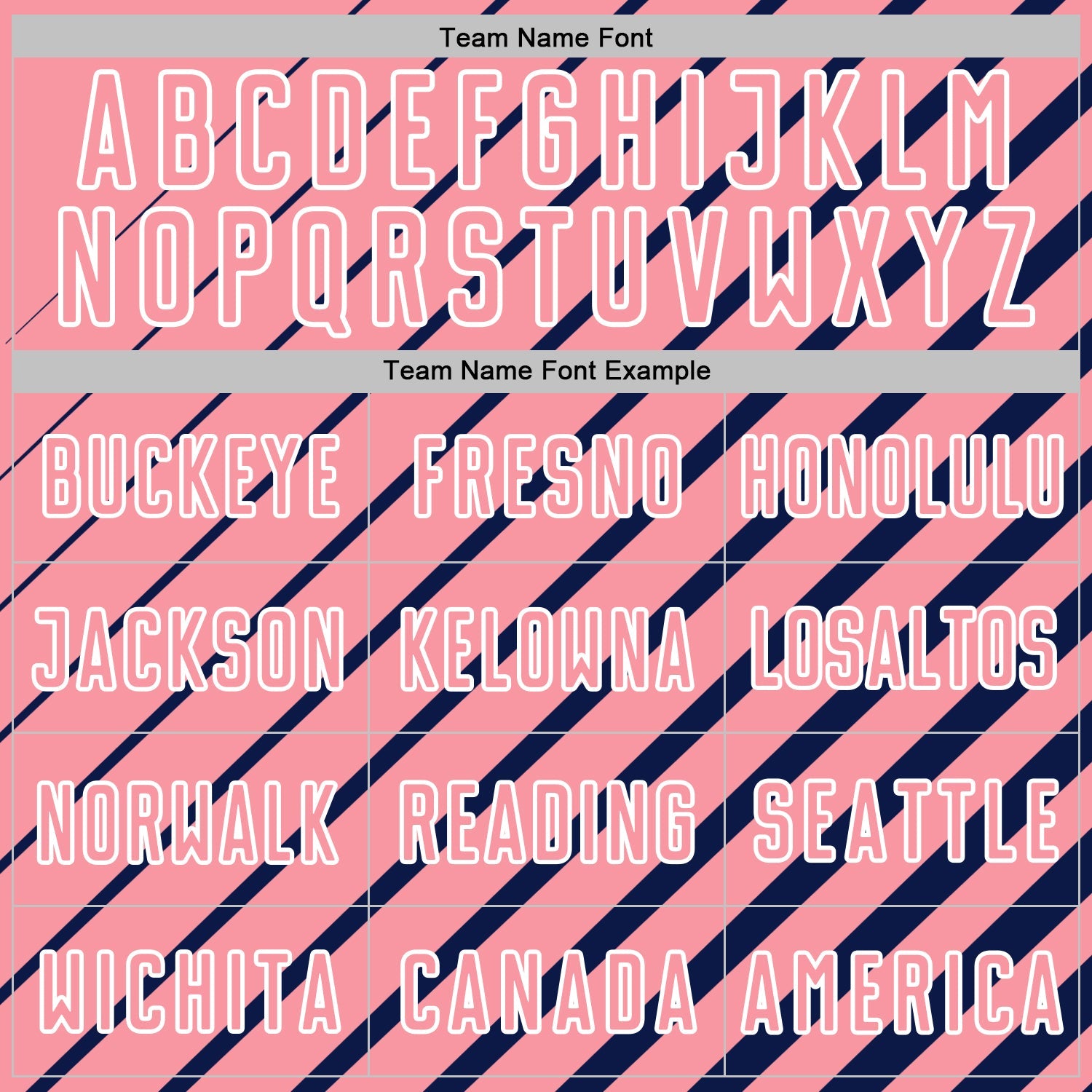 Custom Navy Medium Pink-White Lines Sublimation Soccer Uniform Jersey