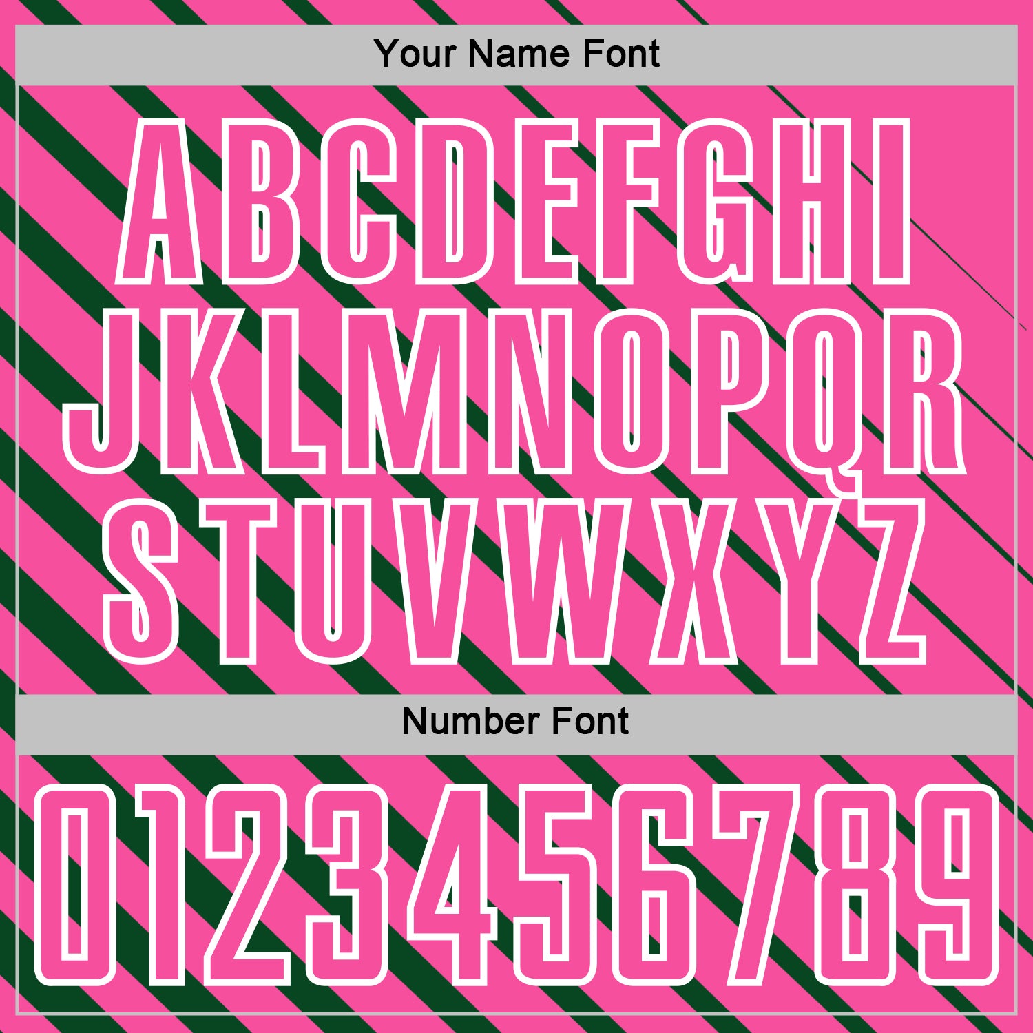 Custom Green Pink-White Lines Sublimation Soccer Uniform Jersey