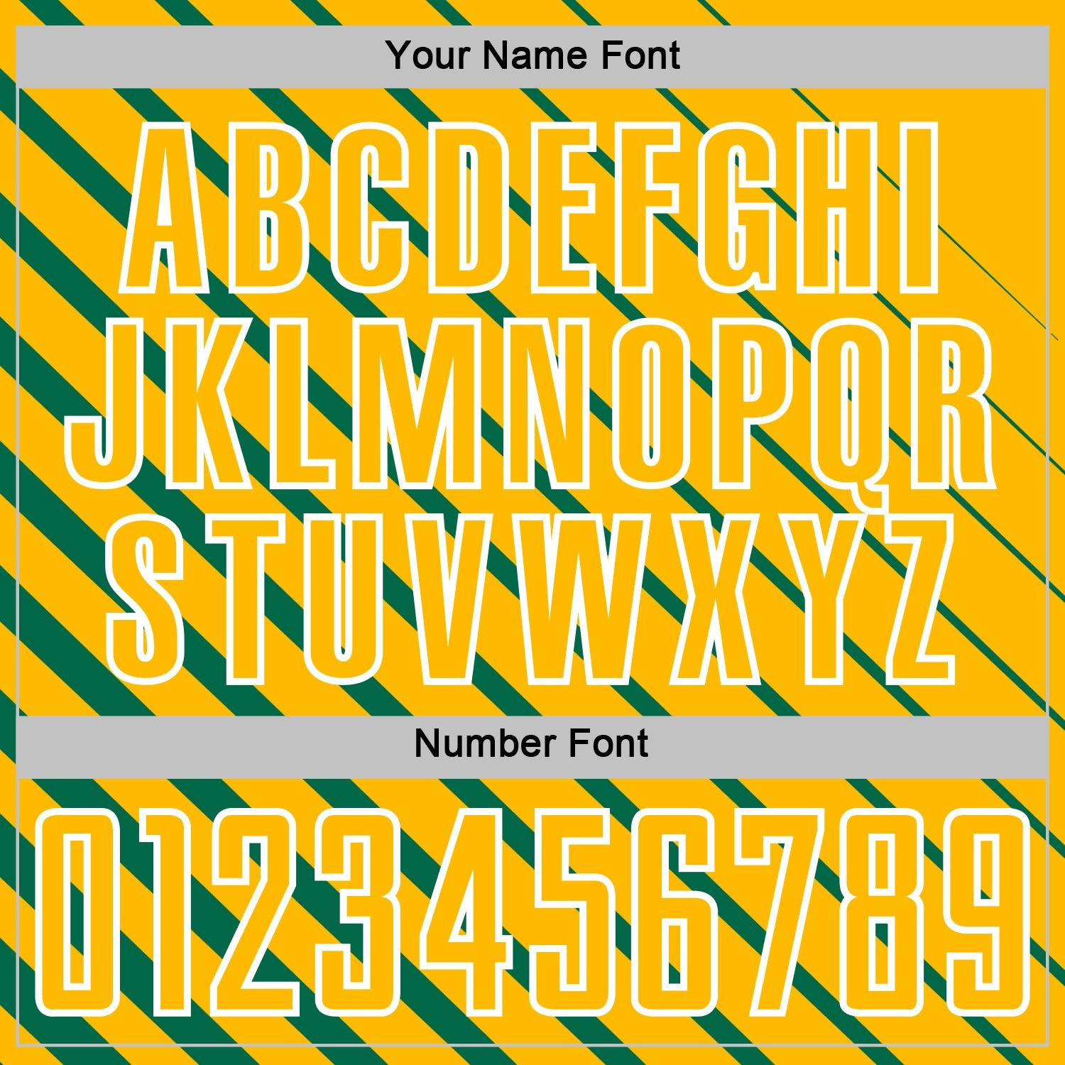 Custom Kelly Green Gold-White Lines Sublimation Soccer Uniform Jersey