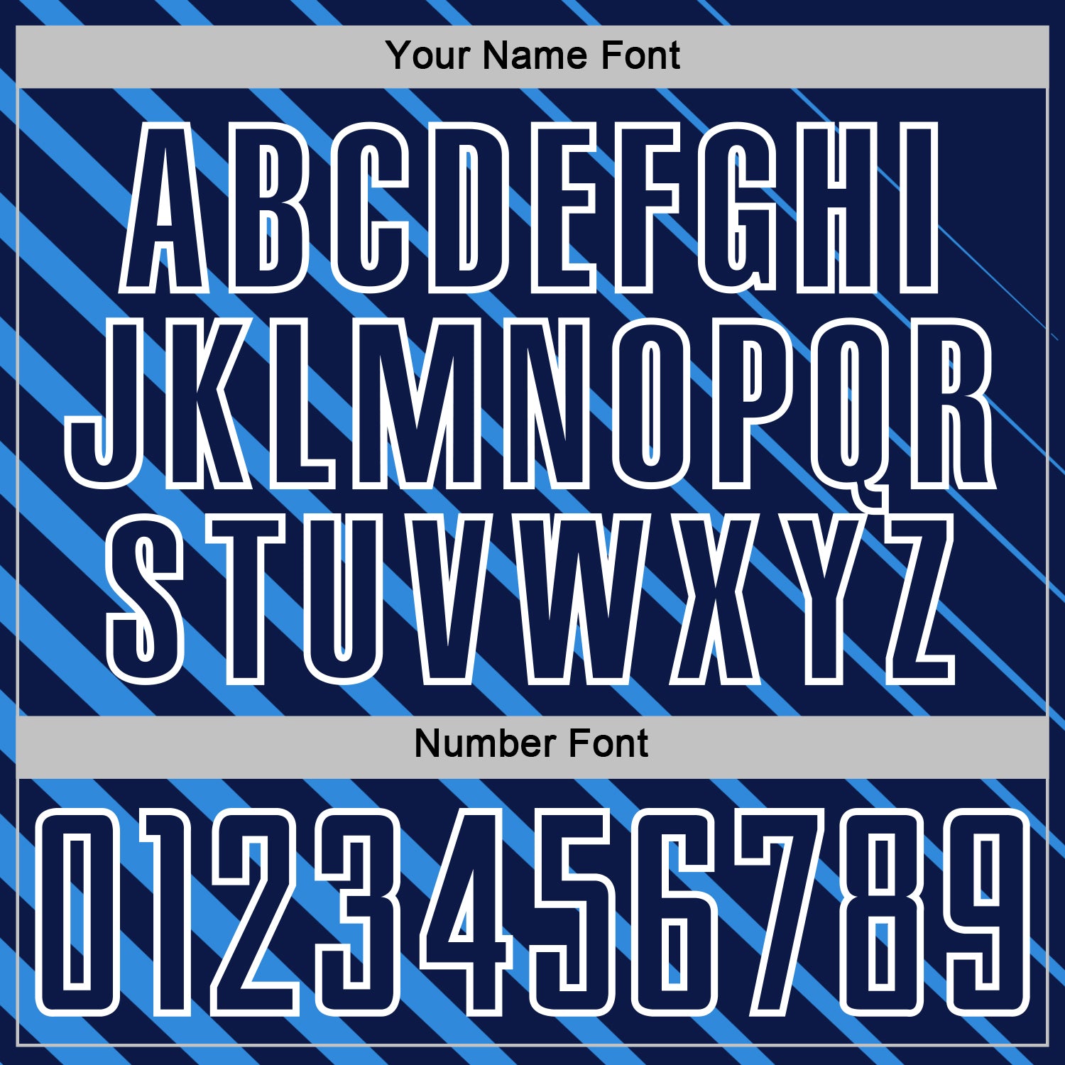 Custom Powder Blue Navy-White Lines Sublimation Soccer Uniform Jersey