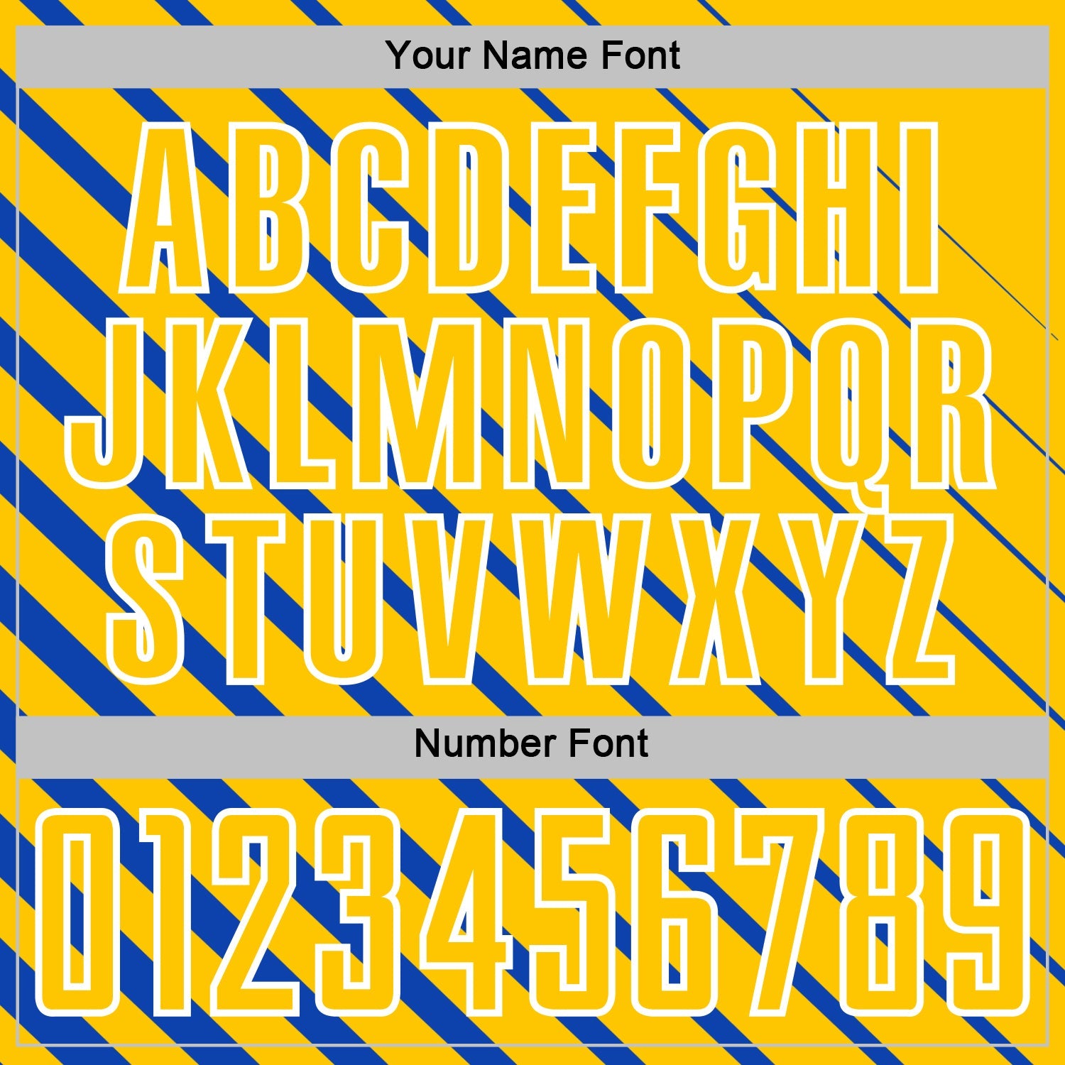 Custom Thunder Blue Yellow-White Lines Sublimation Soccer Uniform Jersey