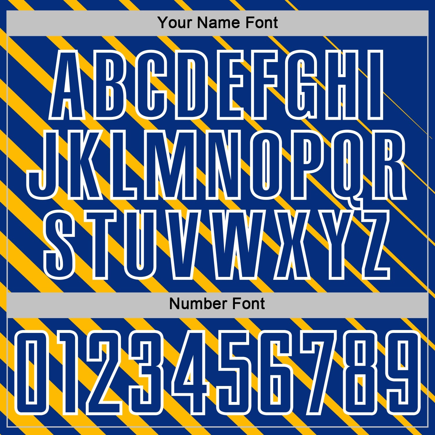 Custom Gold Royal-White Lines Sublimation Soccer Uniform Jersey