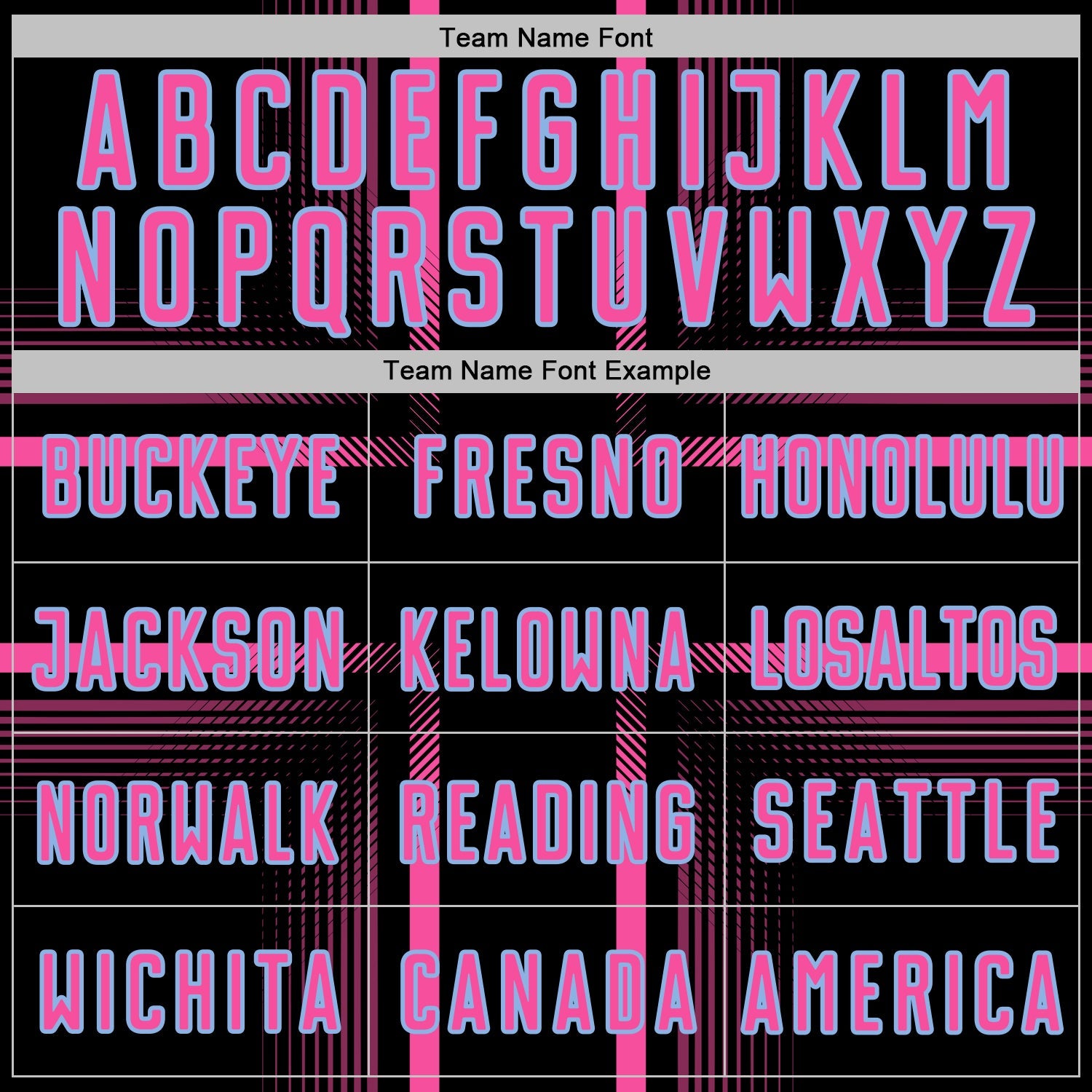 Custom Black Pink-Light Blue Lines Sublimation Soccer Uniform Jersey