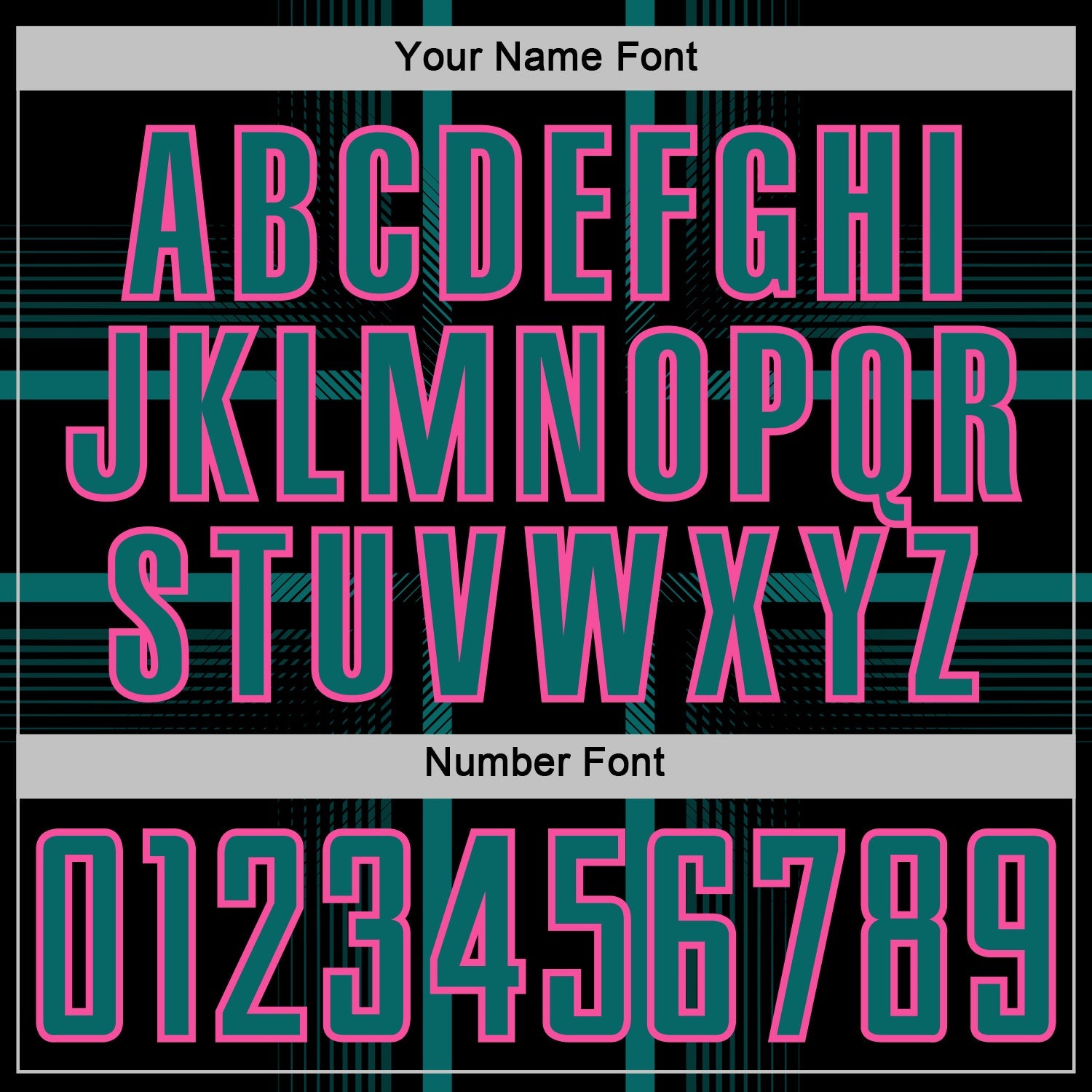 Custom Black Teal-Pink Lines Sublimation Soccer Uniform Jersey