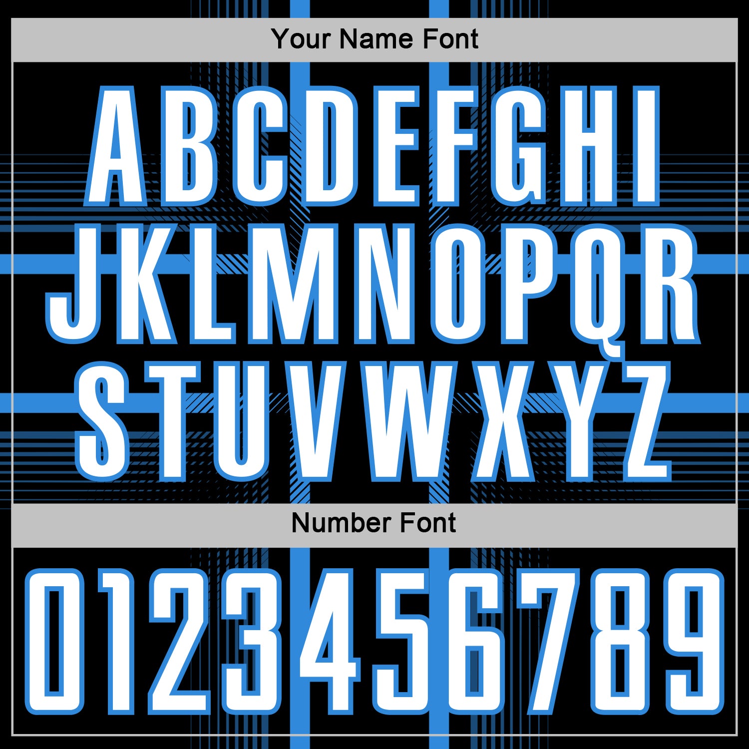 Custom Black White-Powder Blue Lines Sublimation Soccer Uniform Jersey