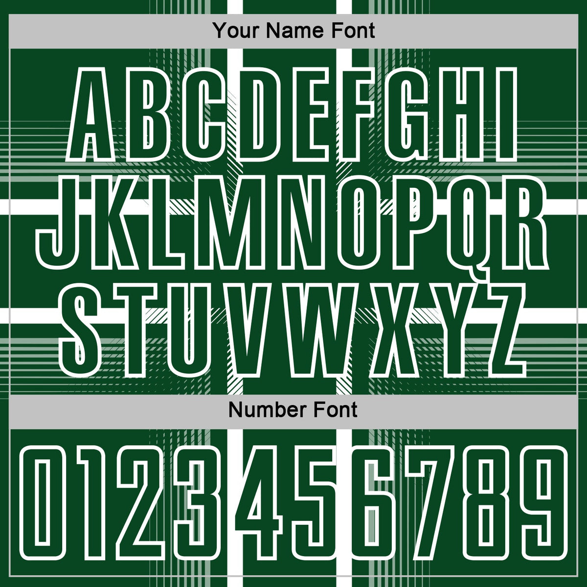 Custom Green White Lines Sublimation Soccer Uniform Jersey