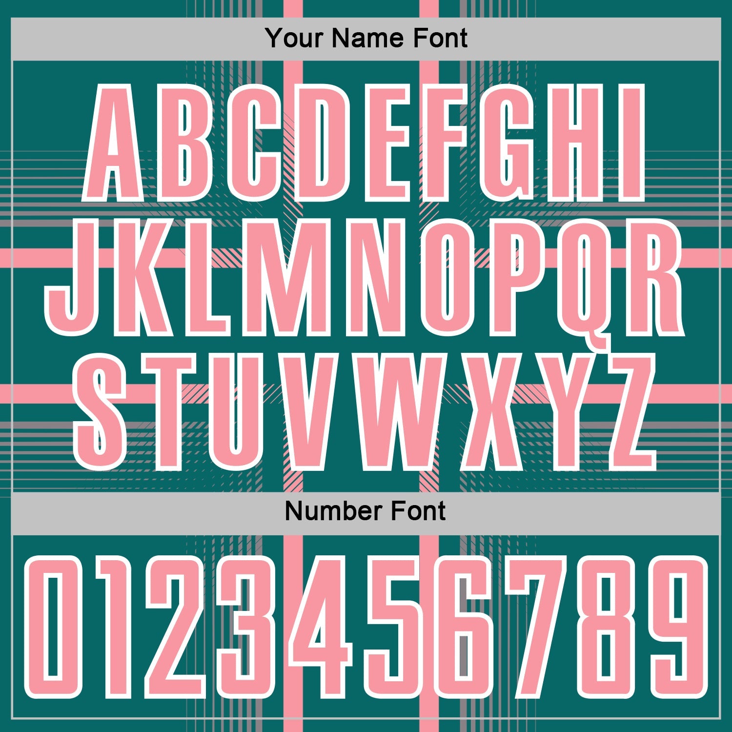 Custom Teal Medium Pink-White Lines Sublimation Soccer Uniform Jersey