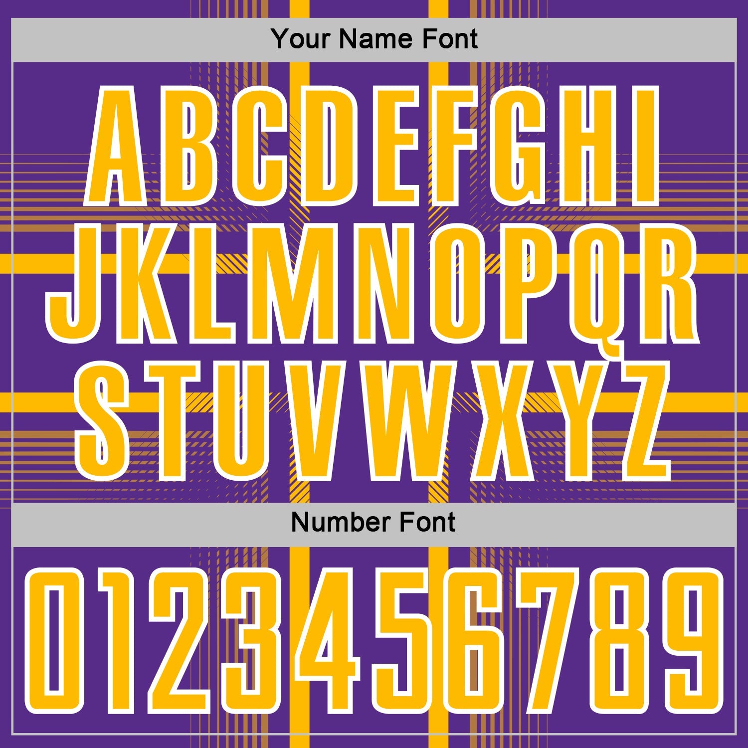 Custom Purple Gold-White Lines Sublimation Soccer Uniform Jersey