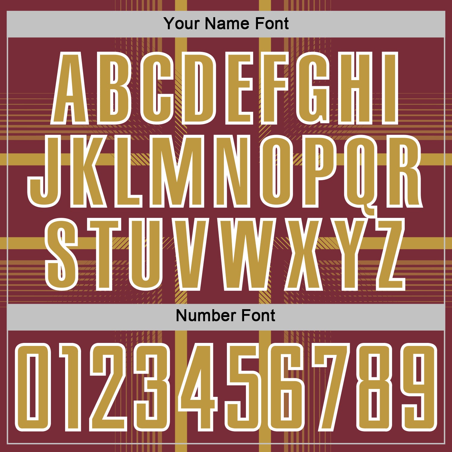 Custom Burgundy Old Gold-White Lines Sublimation Soccer Uniform Jersey