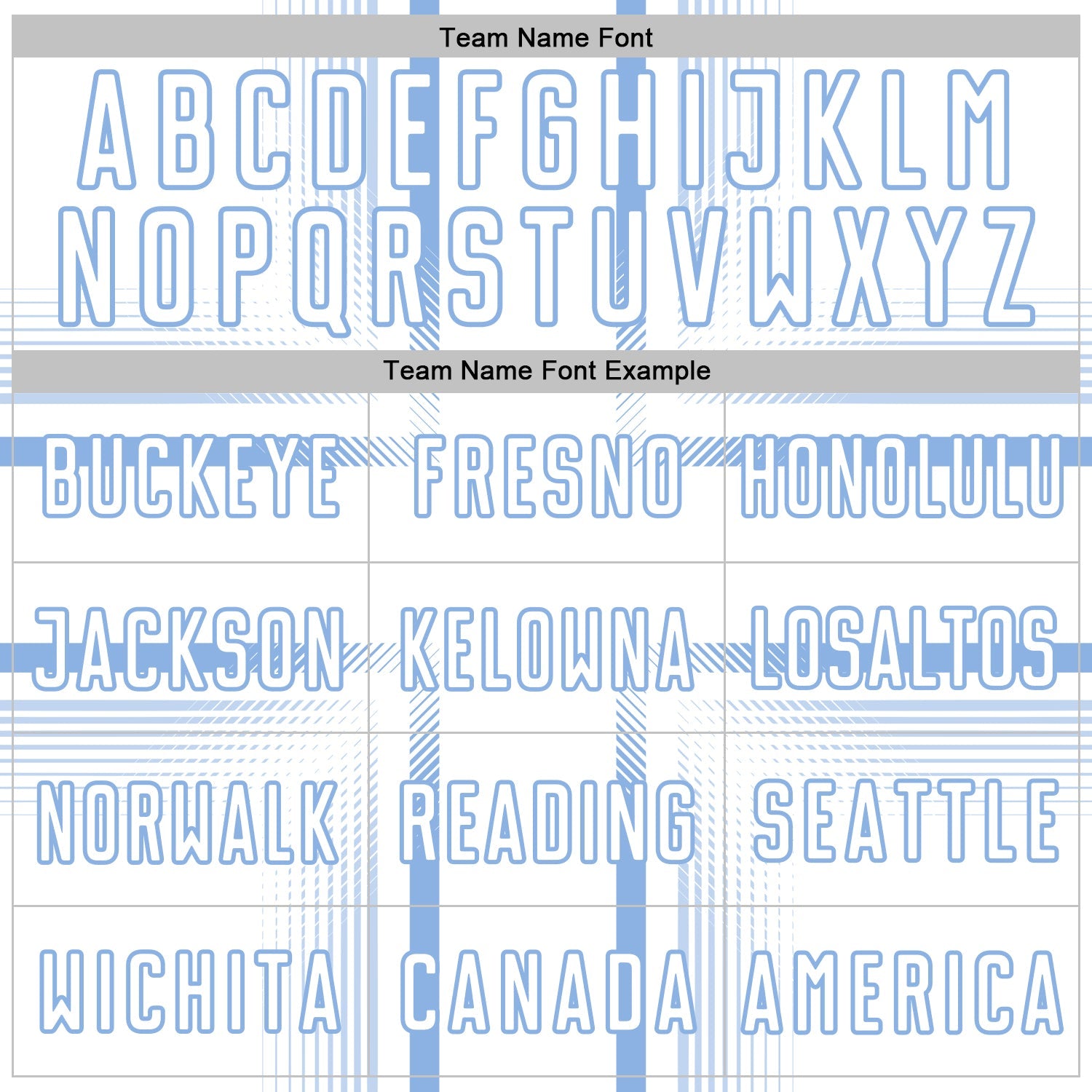 Custom White Light Blue Lines Sublimation Soccer Uniform Jersey