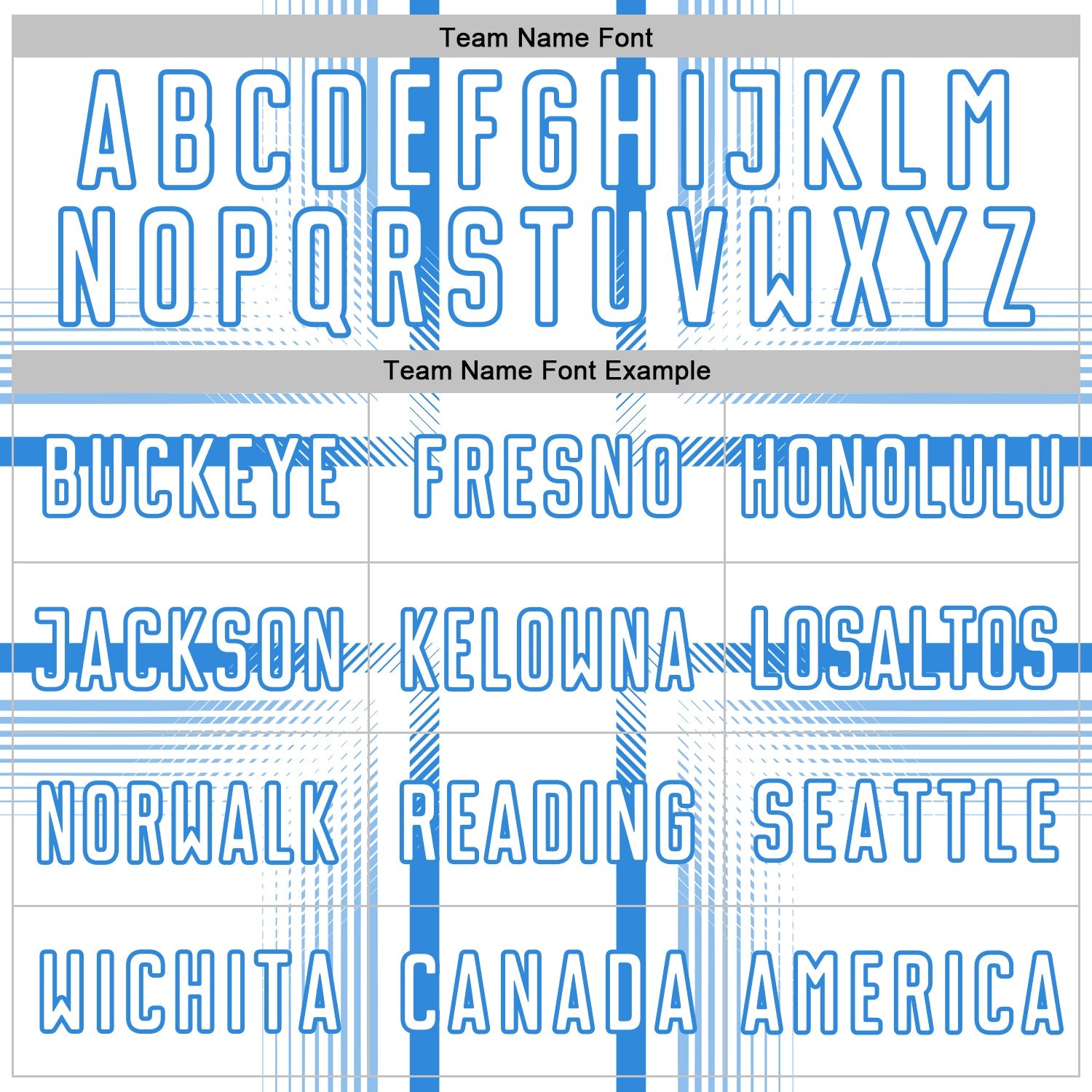 Custom White Powder Blue Lines Sublimation Soccer Uniform Jersey