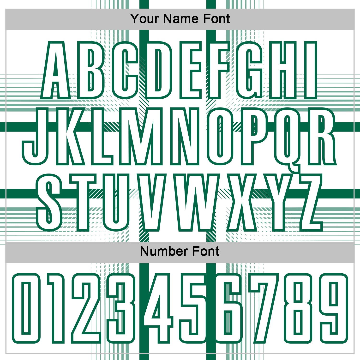 Custom White Kelly Green Lines Sublimation Soccer Uniform Jersey