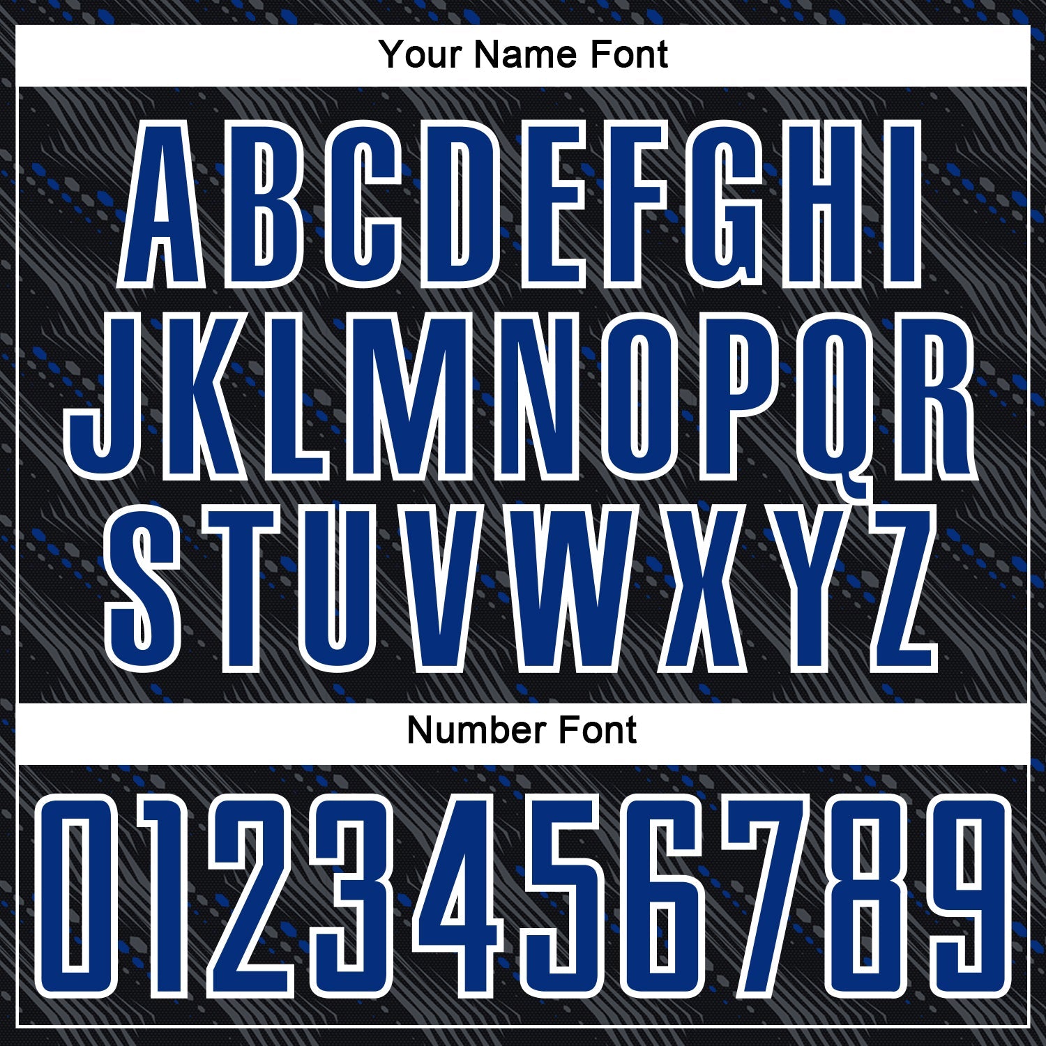 Custom Black Royal-White Slant Lines Sports Sublimation Soccer Uniform Jersey