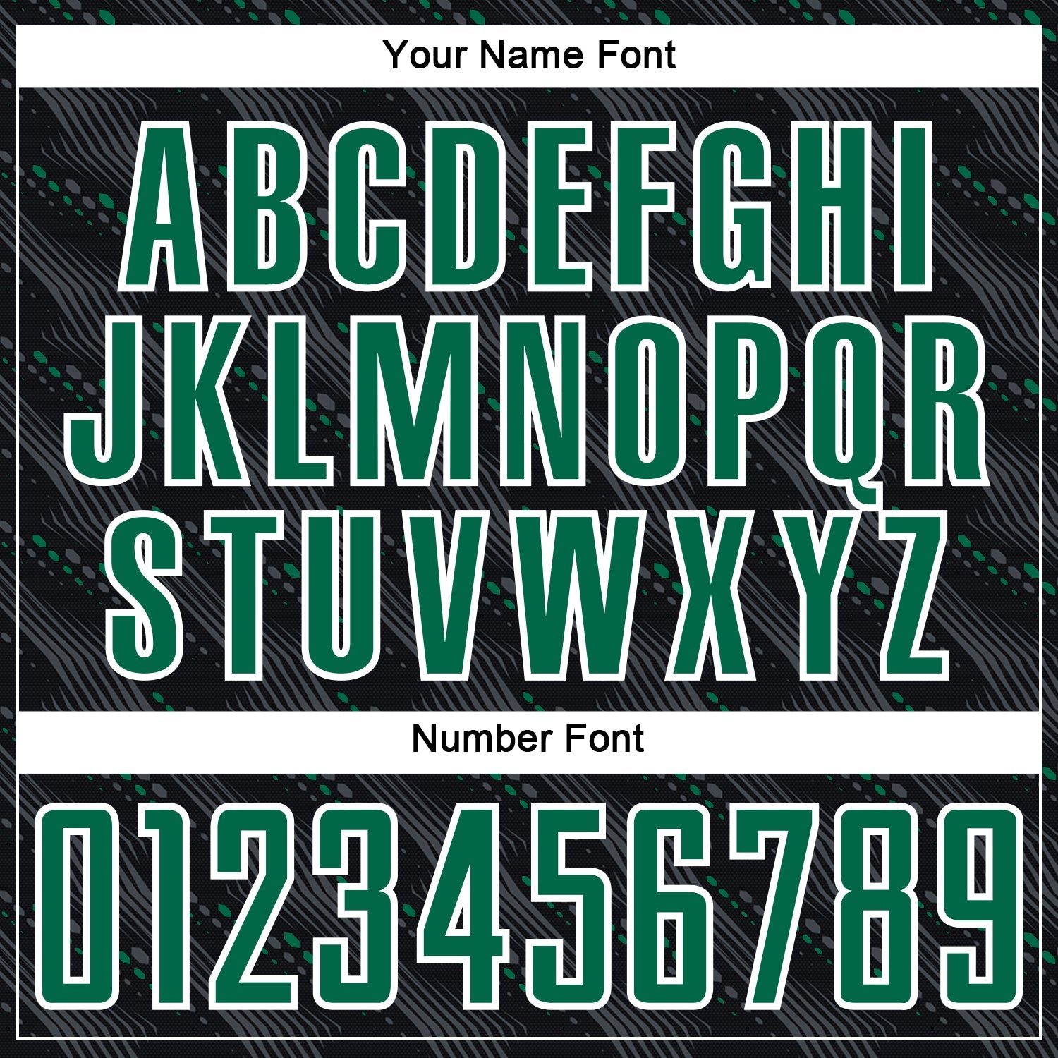 Custom Black Kelly Green-White Slant Lines Sports Sublimation Soccer Uniform Jersey