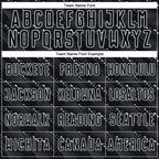 Custom Black Silver Slant Lines Sports Sublimation Soccer Uniform Jersey