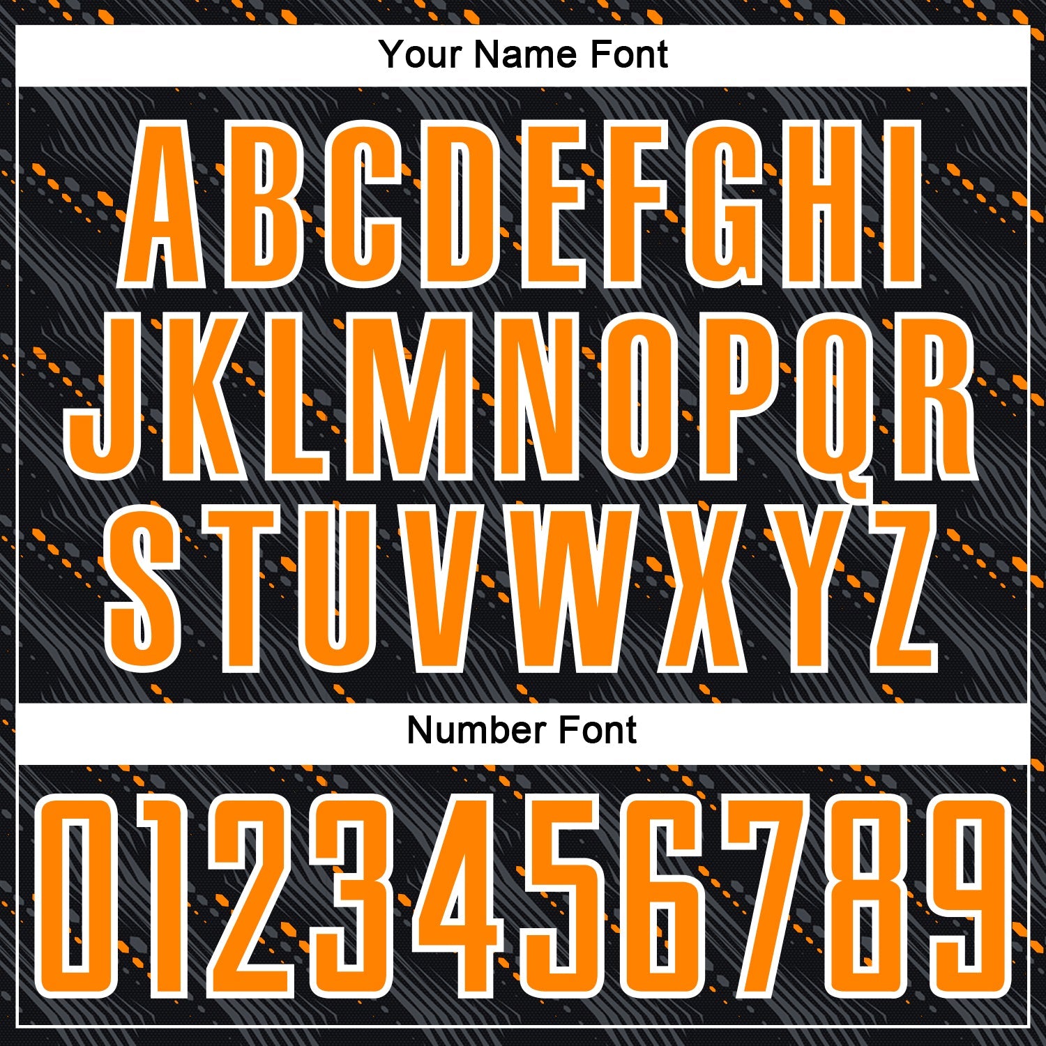 Custom Black Bay Orange-White Slant Lines Sports Sublimation Soccer Uniform Jersey