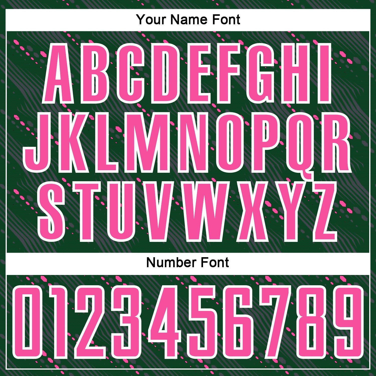 Custom Green Pink-White Slant Lines Sports Sublimation Soccer Uniform Jersey