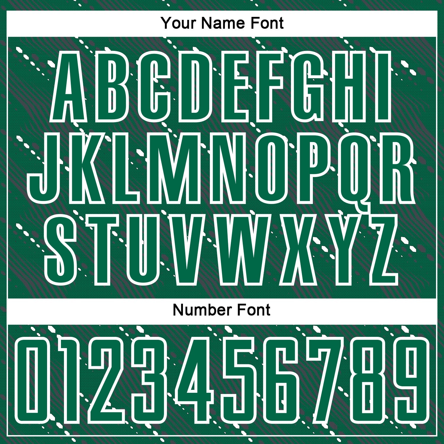 Custom Kelly Green White Slant Lines Sports Sublimation Soccer Uniform Jersey