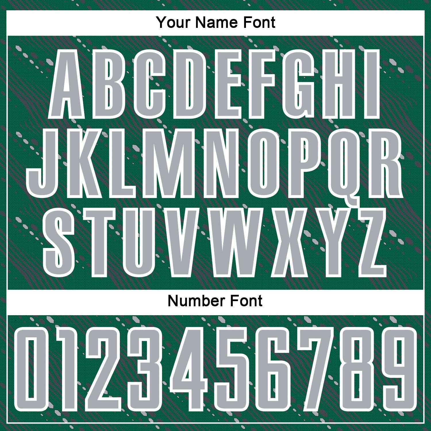 Custom Kelly Green Gray-White Slant Lines Sports Sublimation Soccer Uniform Jersey