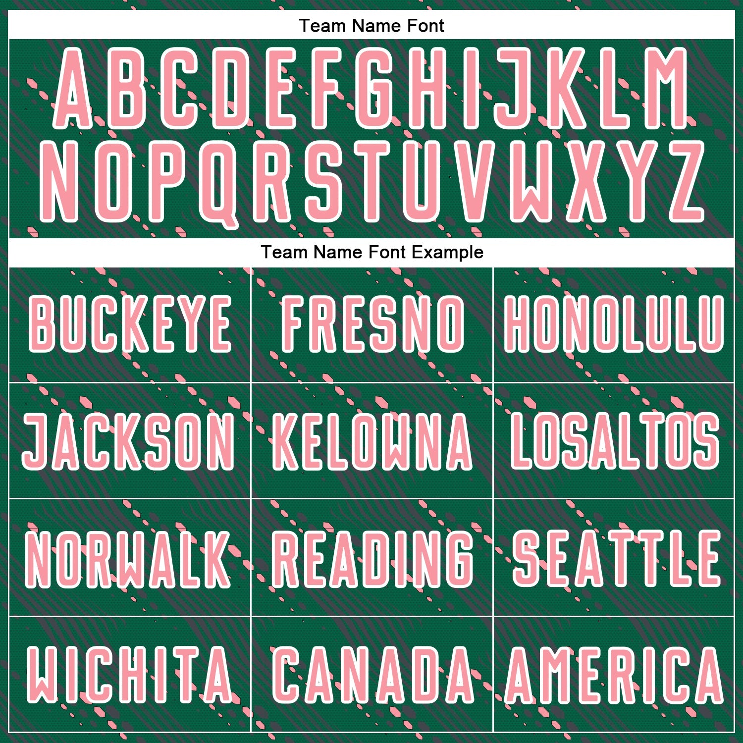 Custom Kelly Green Medium Pink-White Slant Lines Sports Sublimation Soccer Uniform Jersey