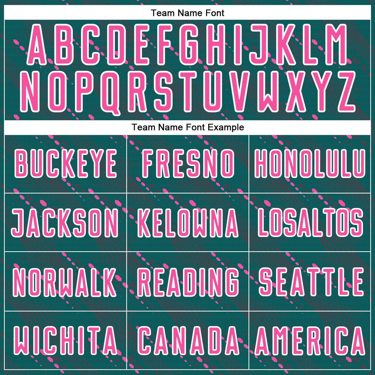 Custom Teal Pink-White Slant Lines Sports Sublimation Soccer Uniform Jersey