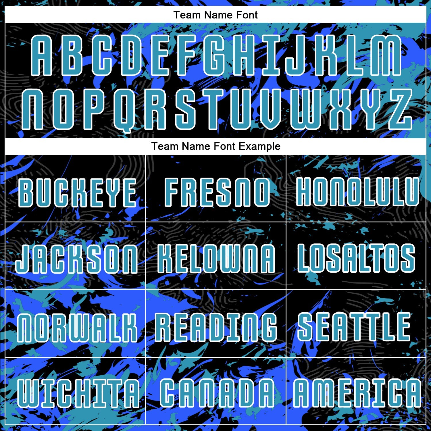 Custom Black Panther Blue Royal-White Fluid Art Splash Sublimation Soccer Uniform Jersey