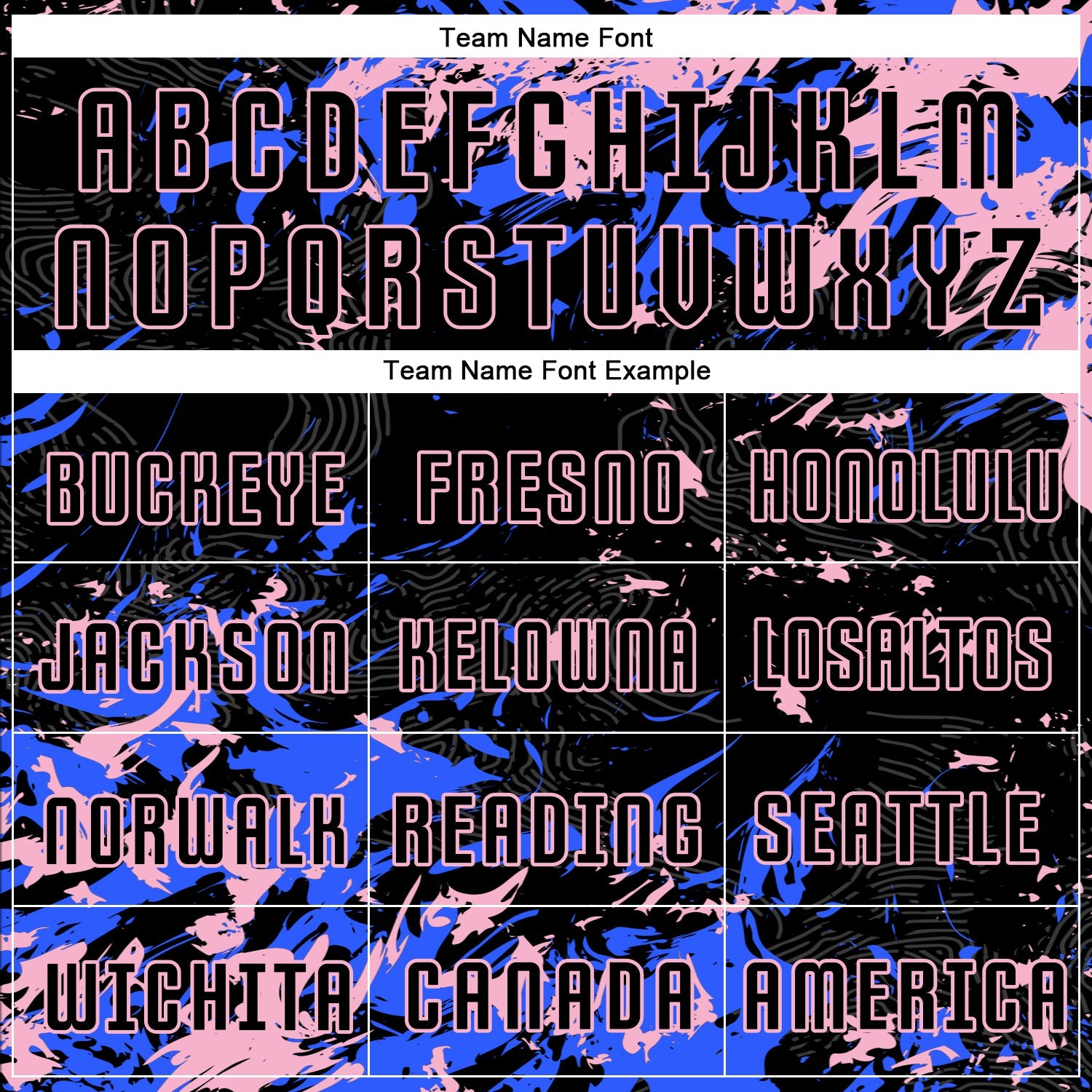 Custom Black Light Pink-Royal Fluid Art Splash Sublimation Soccer Uniform Jersey