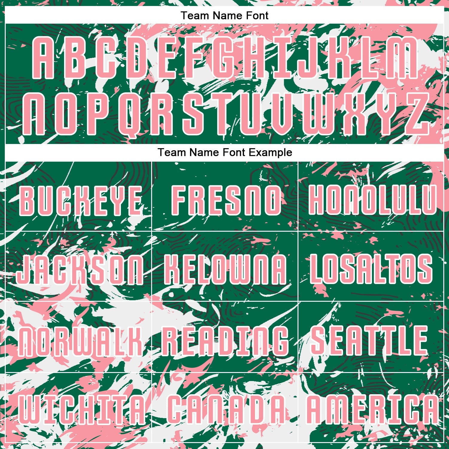 Custom Kelly Green Medium Pink-White Fluid Art Splash Sublimation Soccer Uniform Jersey