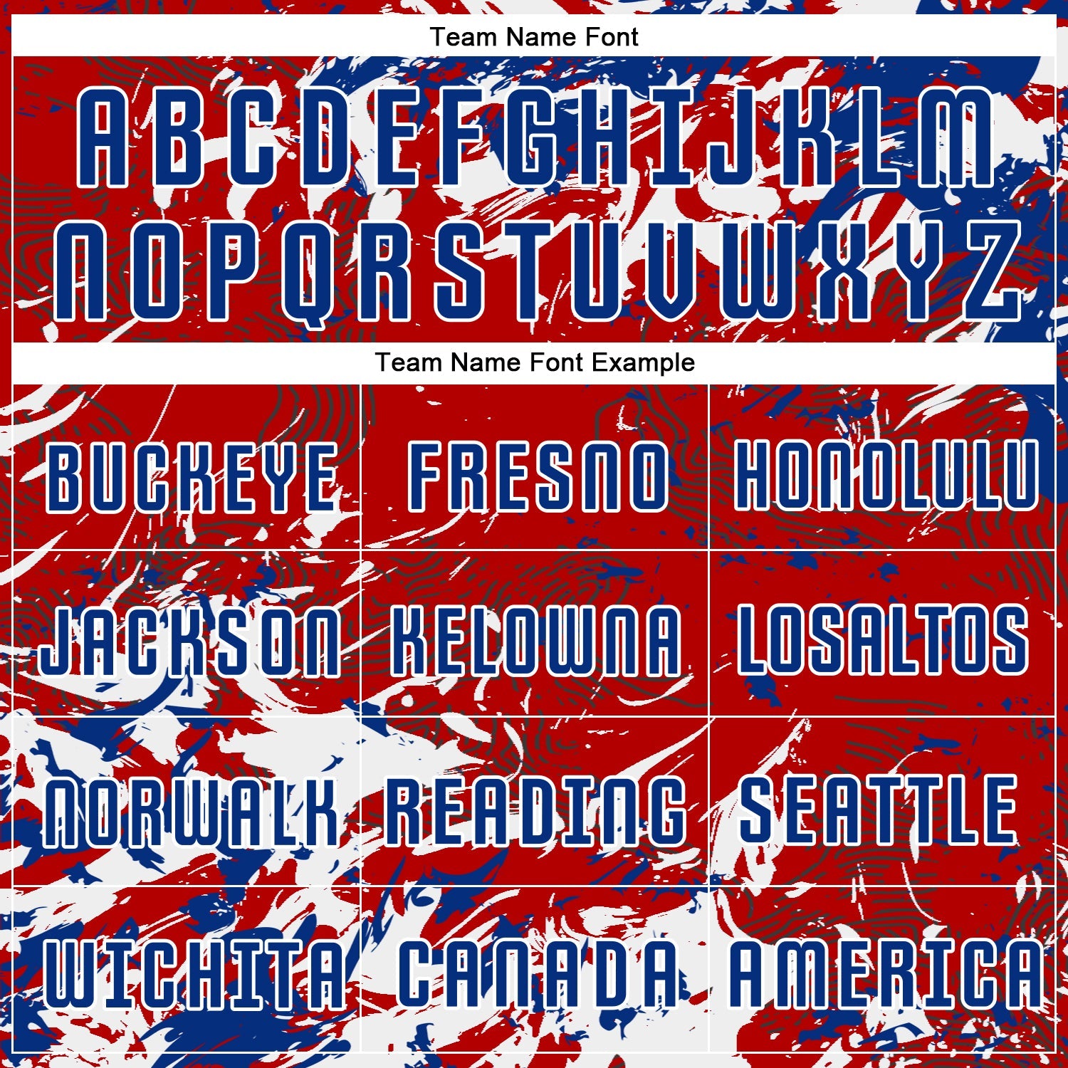 Custom Red Royal-White Fluid Art Splash Sublimation Soccer Uniform Jersey