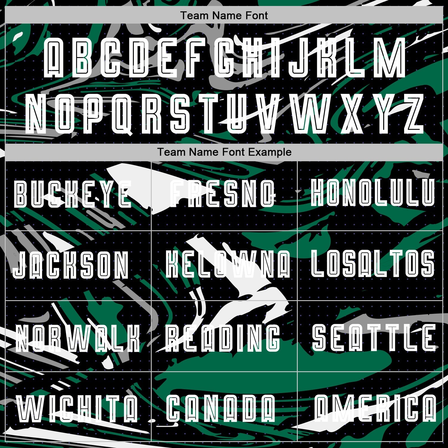 Custom Figure White Black-Kelly Green Fluid Art Splash Sublimation Soccer Uniform Jersey