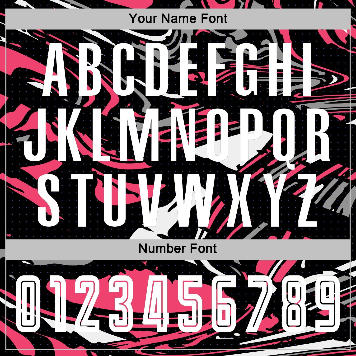 Custom Figure White Black-Neon Pink Fluid Art Splash Sublimation Soccer Uniform Jersey