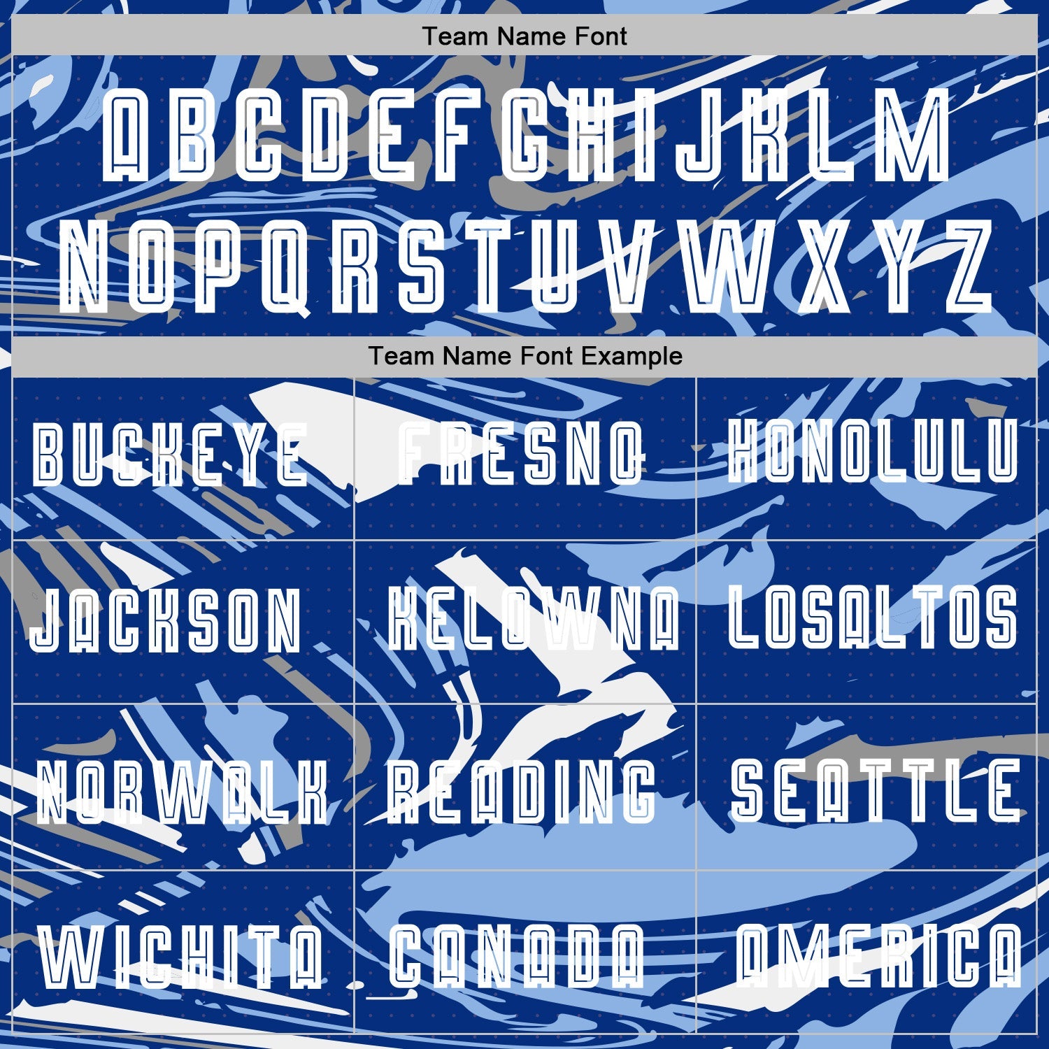 Custom Figure White Royal-Light Blue Fluid Art Splash Sublimation Soccer Uniform Jersey