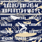 Custom Figure White Navy-Cream Fluid Art Splash Sublimation Soccer Uniform Jersey