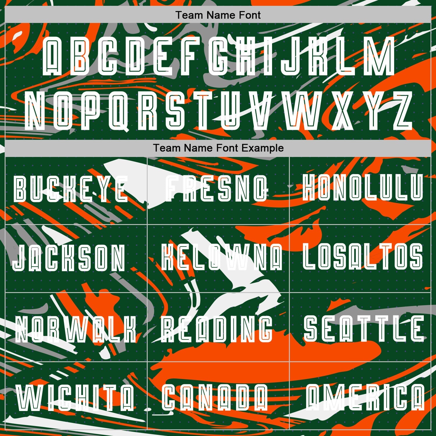 Custom Figure White Green-Orange Fluid Art Splash Sublimation Soccer Uniform Jersey