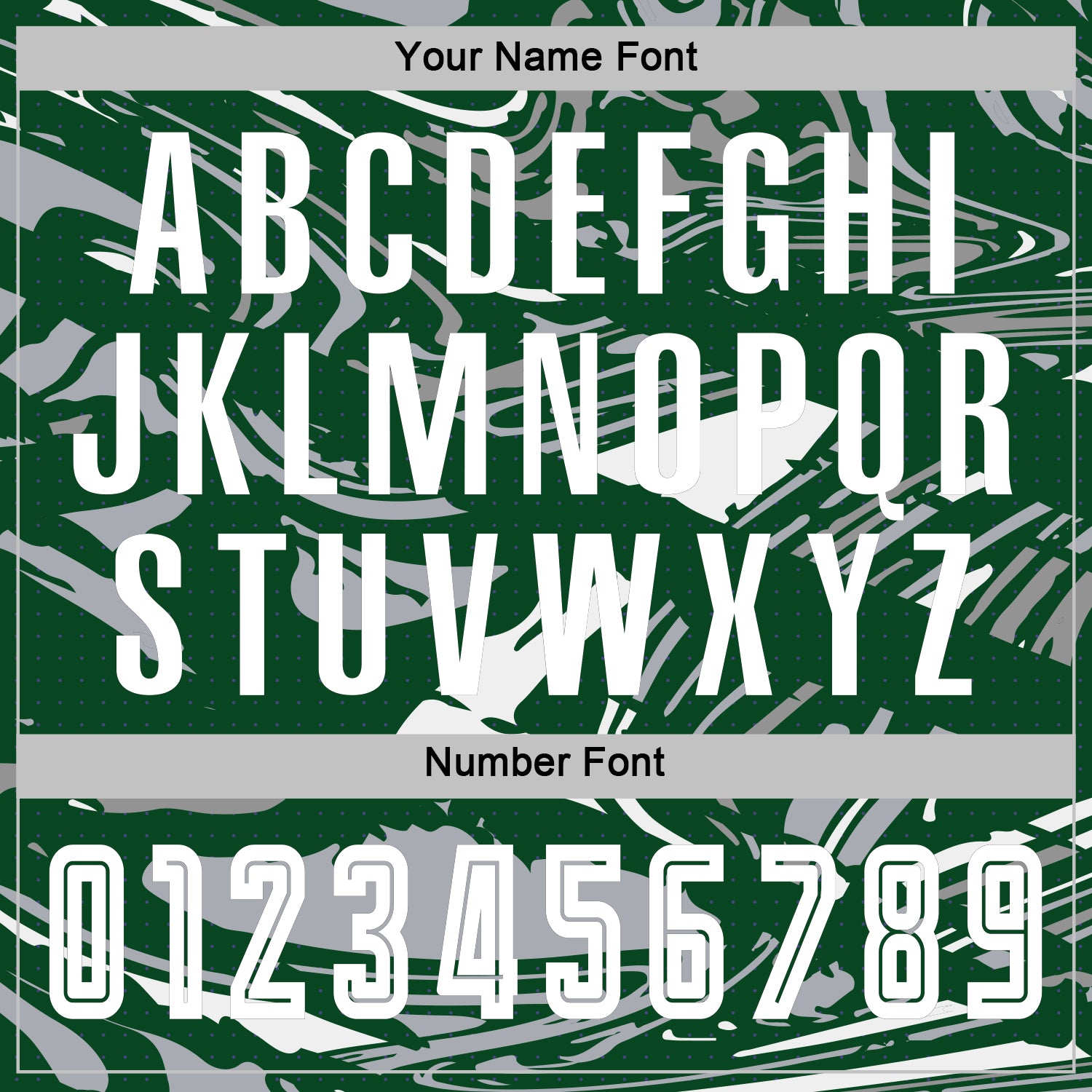 Custom Figure White Green=Gray Fluid Art Splash Sublimation Soccer Uniform Jersey