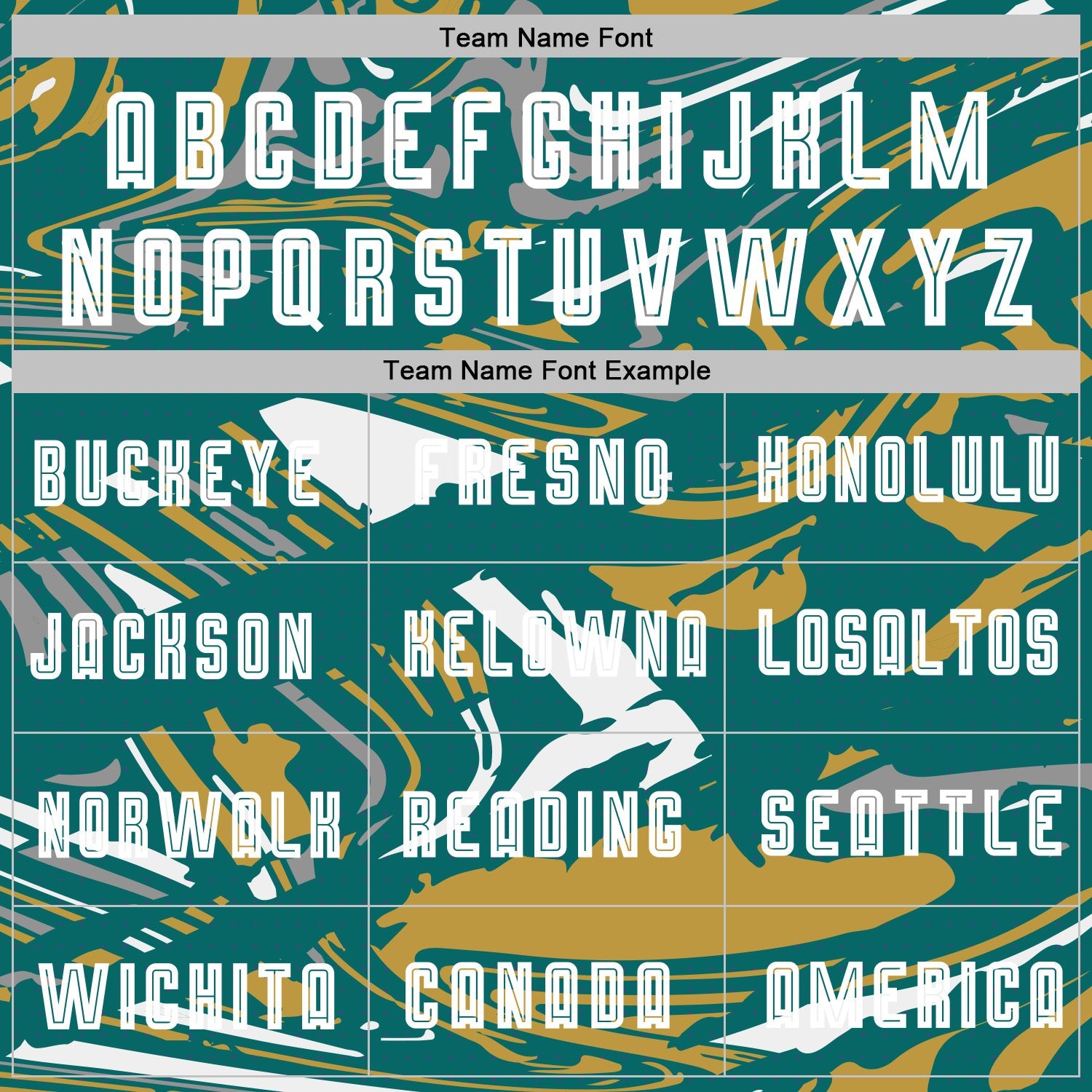 Custom Figure White Teal-Old Gold Fluid Art Splash Sublimation Soccer Uniform Jersey