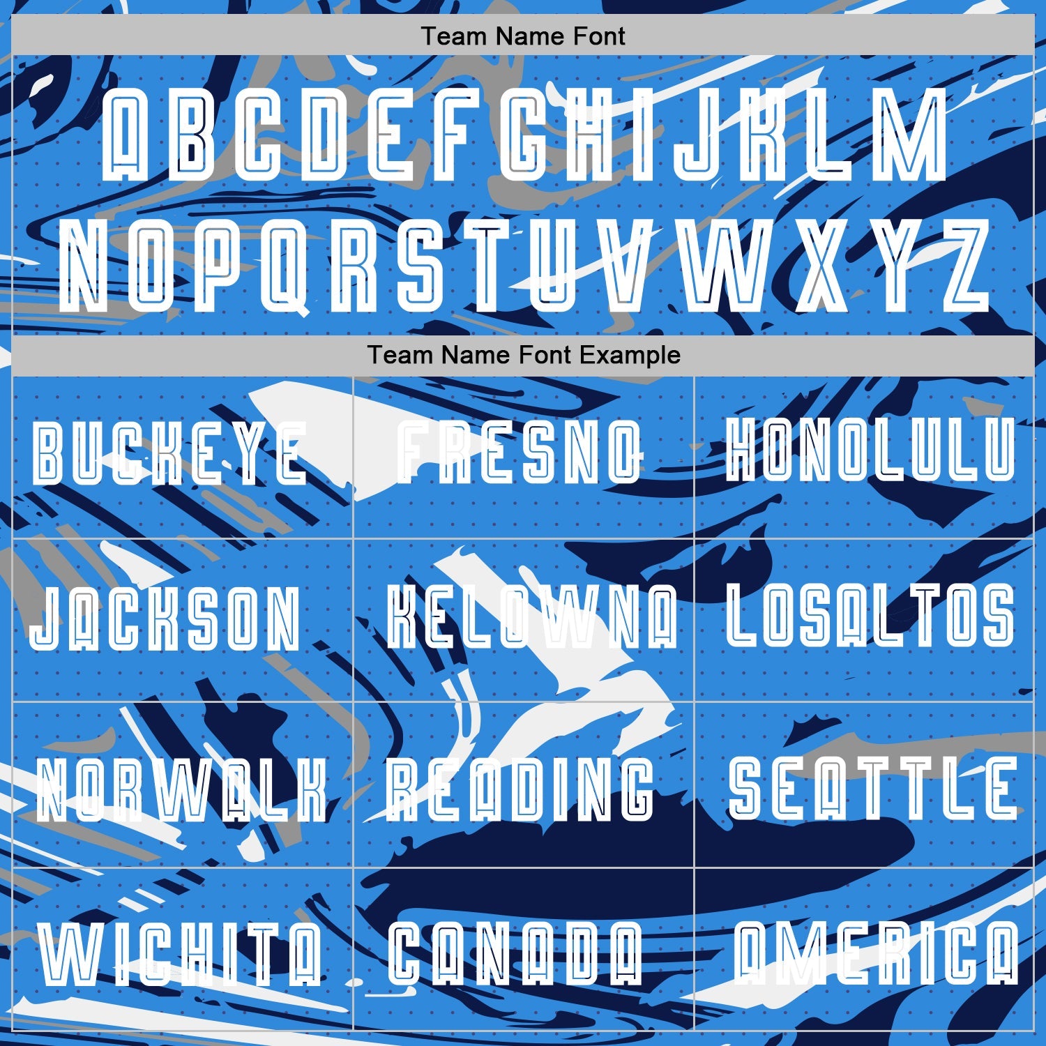 Custom Figure White Powder Blue-Navy Fluid Art Splash Sublimation Soccer Uniform Jersey