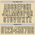 Custom Crimson Cream White-Black Geometric Shape Sublimation Soccer Uniform Jersey