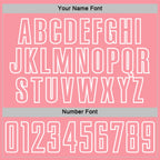 Custom Teal Medium Pink-White Geometric Shape Sublimation Soccer Uniform Jersey