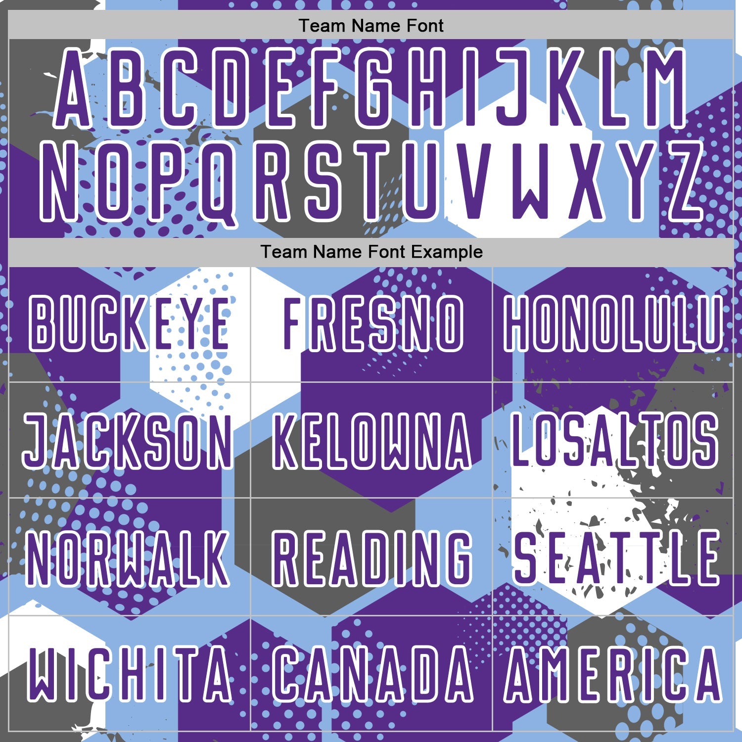 Custom Light Blue Purple-White Geometric Shape Sublimation Soccer Uniform Jersey