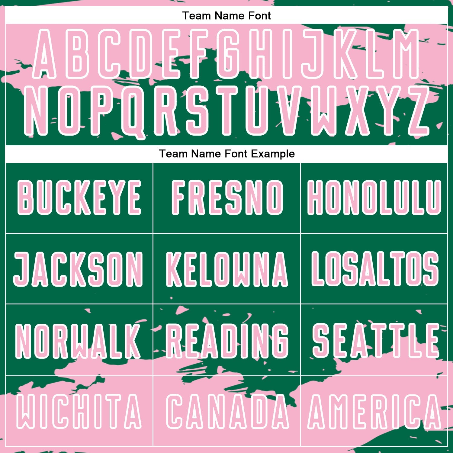 Custom Kelly Green Light Pink-White Abstract Fragment Art Sublimation Soccer Uniform Jersey